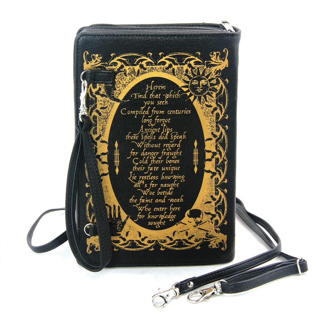 Book of Spells Clutch Bag