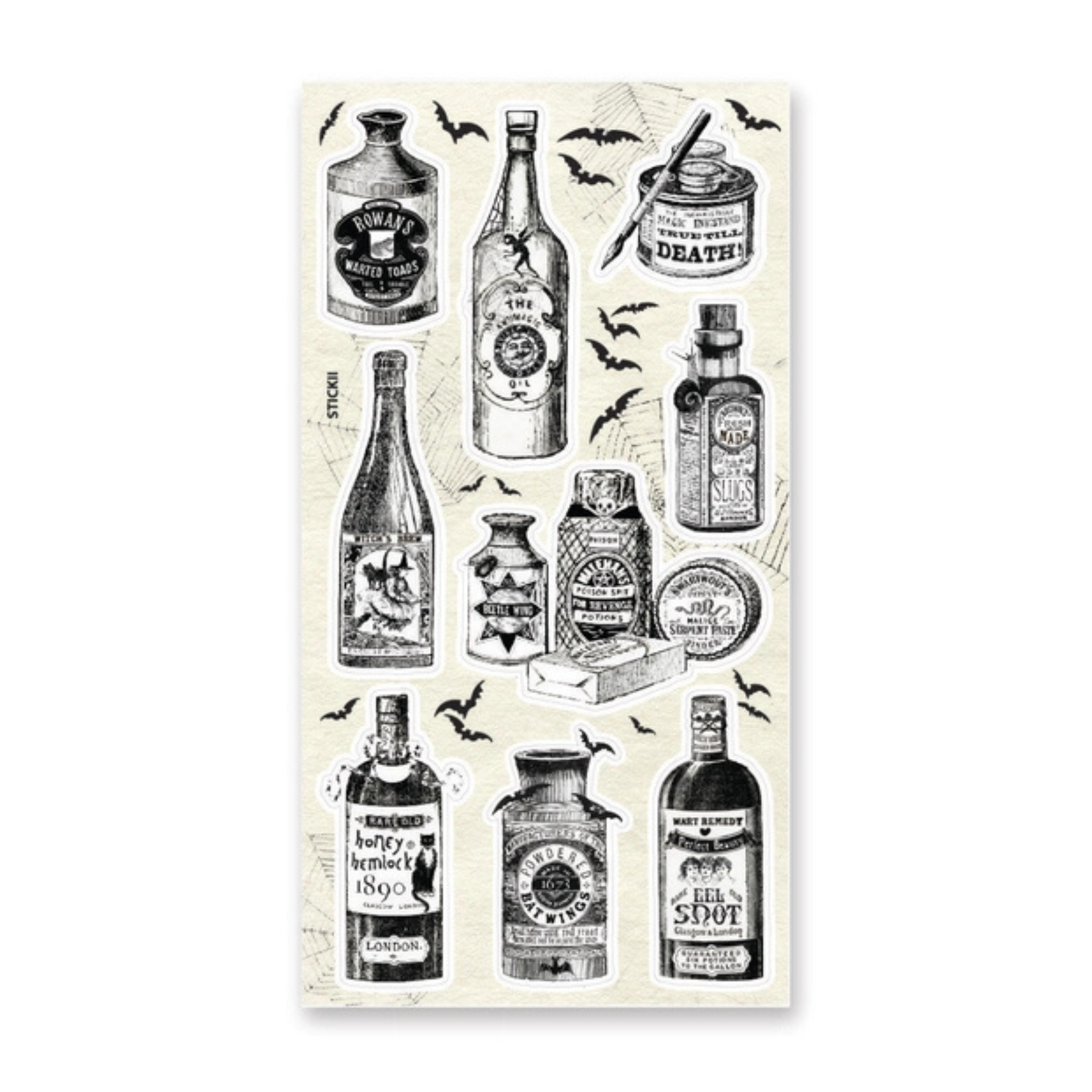 Bottled Brews Sticker Sheet
