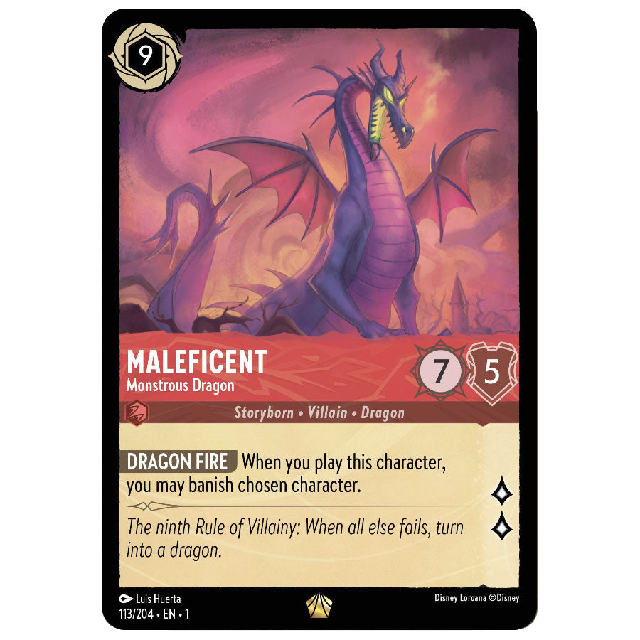 Maleficent - Monstrous Dragon - Legendary - Standard