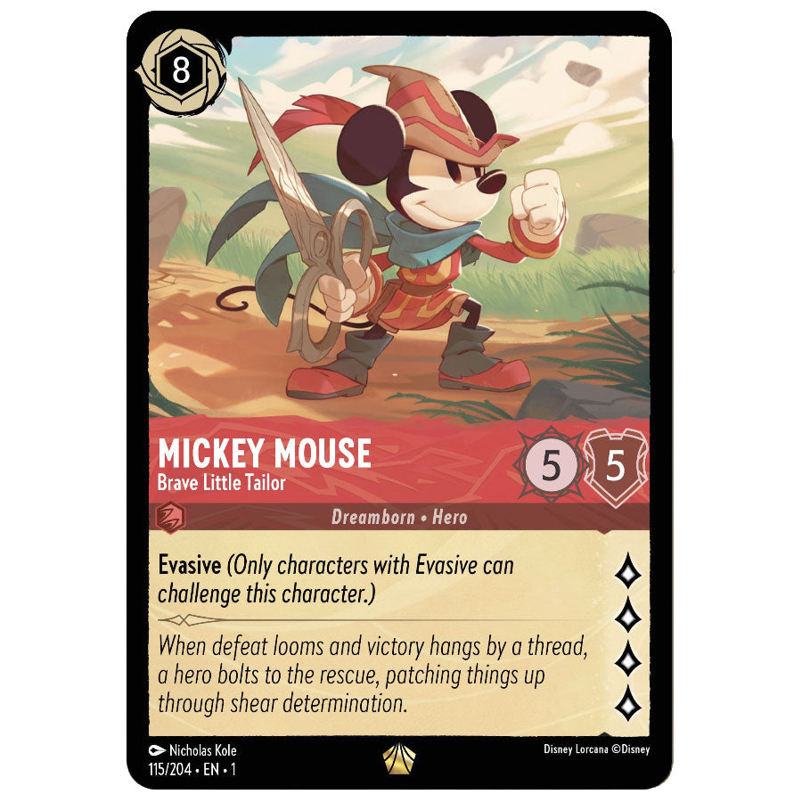 Mickey Mouse - Brave Little Tailor - Legendary - Standard Curiosa - Purveyors of Extraordinary Things Mickey Mouse - Brave Little Tailor - Legendary - Standard Curiosa - Purveyors of Extraordinary Things