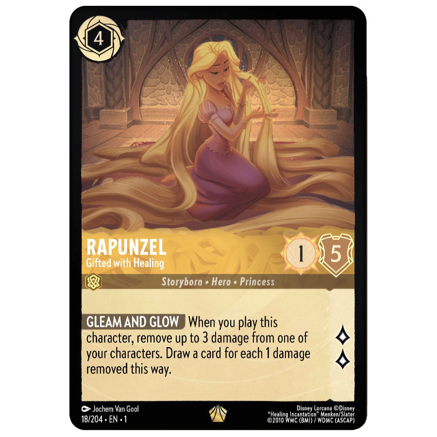 Rapunzel - Gifted With Healing - Legendary - Foil