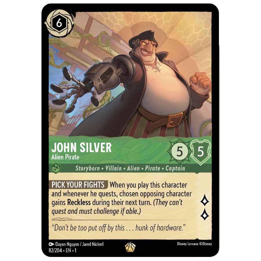 John Silver - Alien Pirate - Legendary - Standard