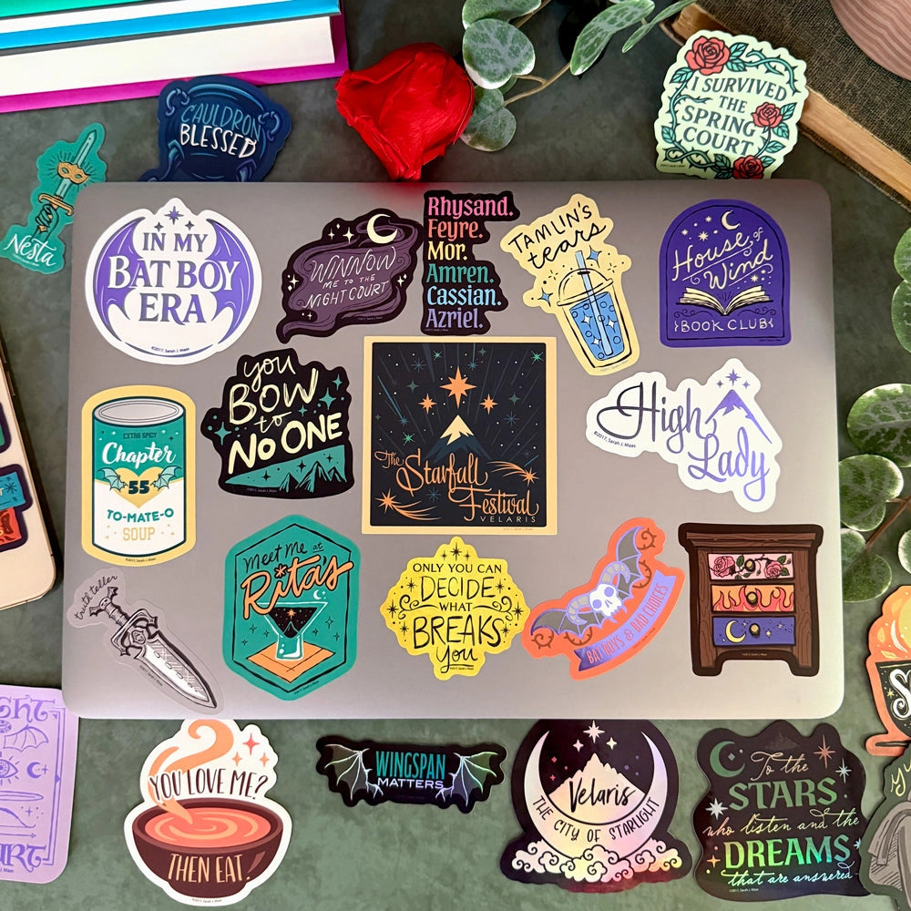 A Court of Thorns and Roses Decals (60 pack)