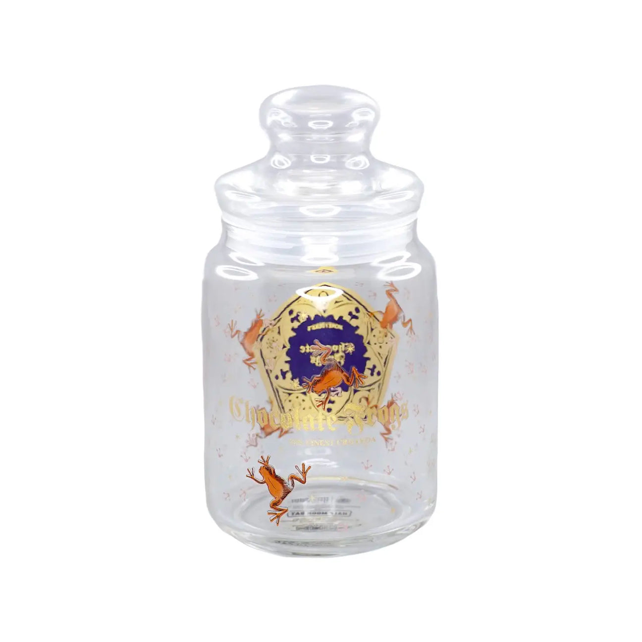 Chocolate Frog Glass Candy Jar