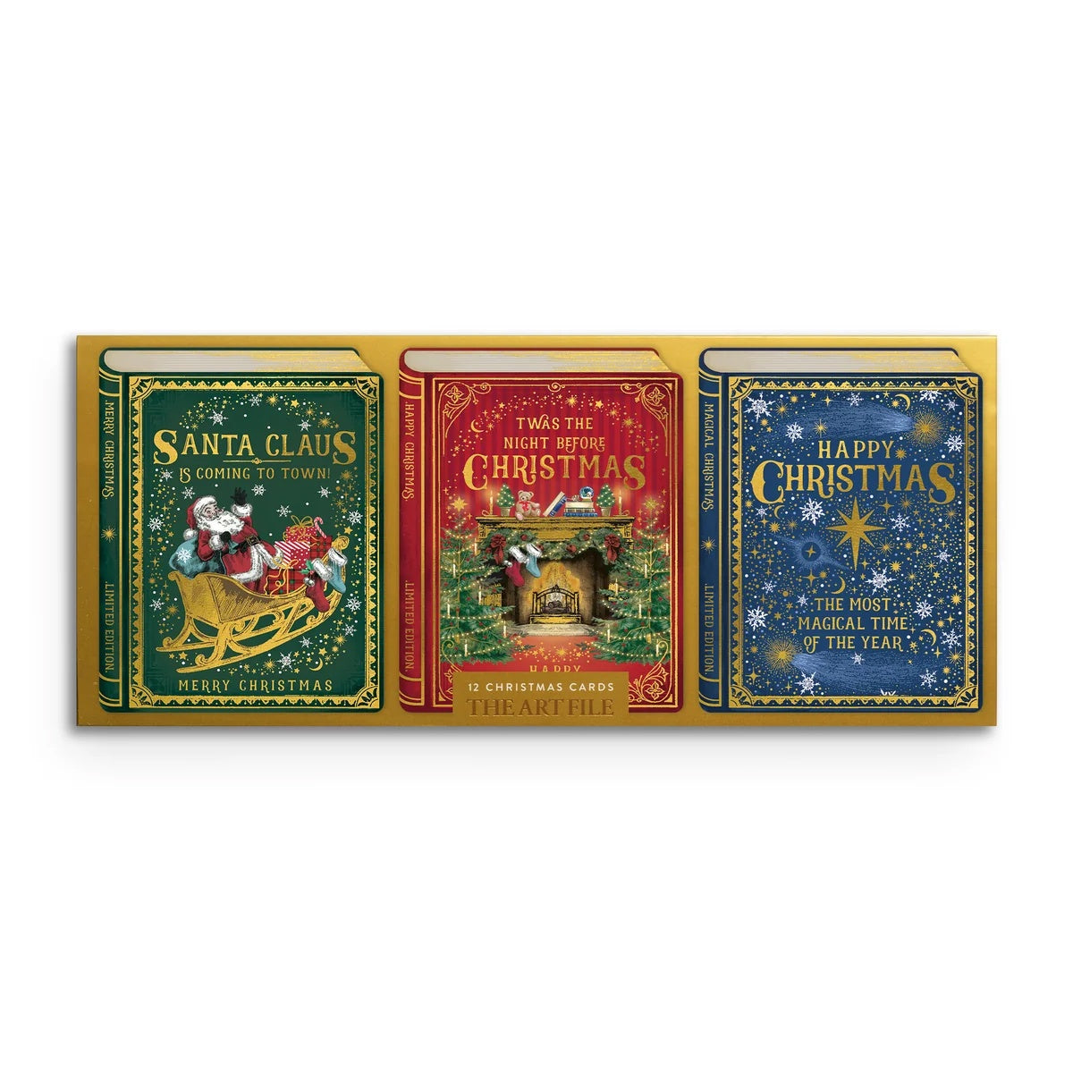 Storybook Set of Christmas Cards - 12 Pack