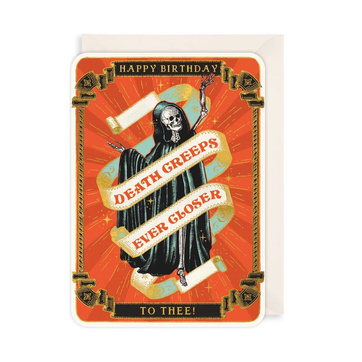 Death Creeps Ever Closer Card