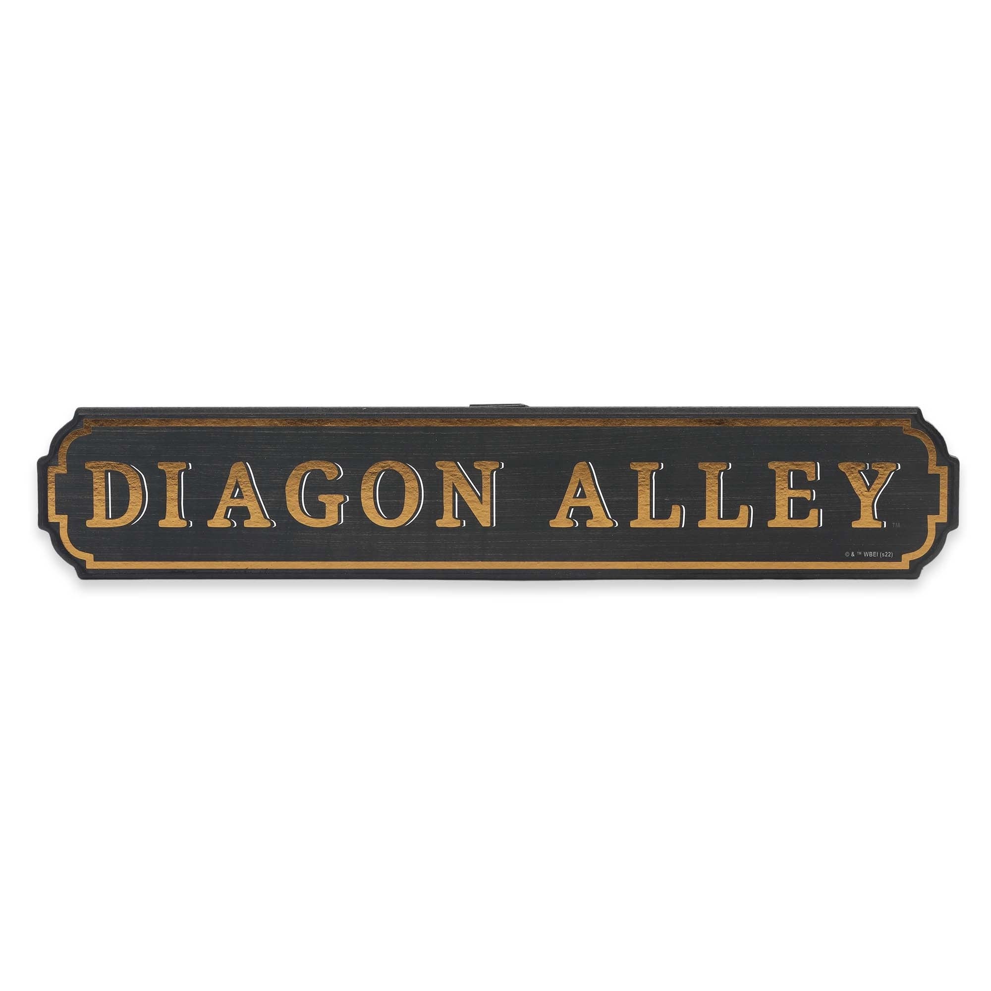 Diagon Alley Wood Sign