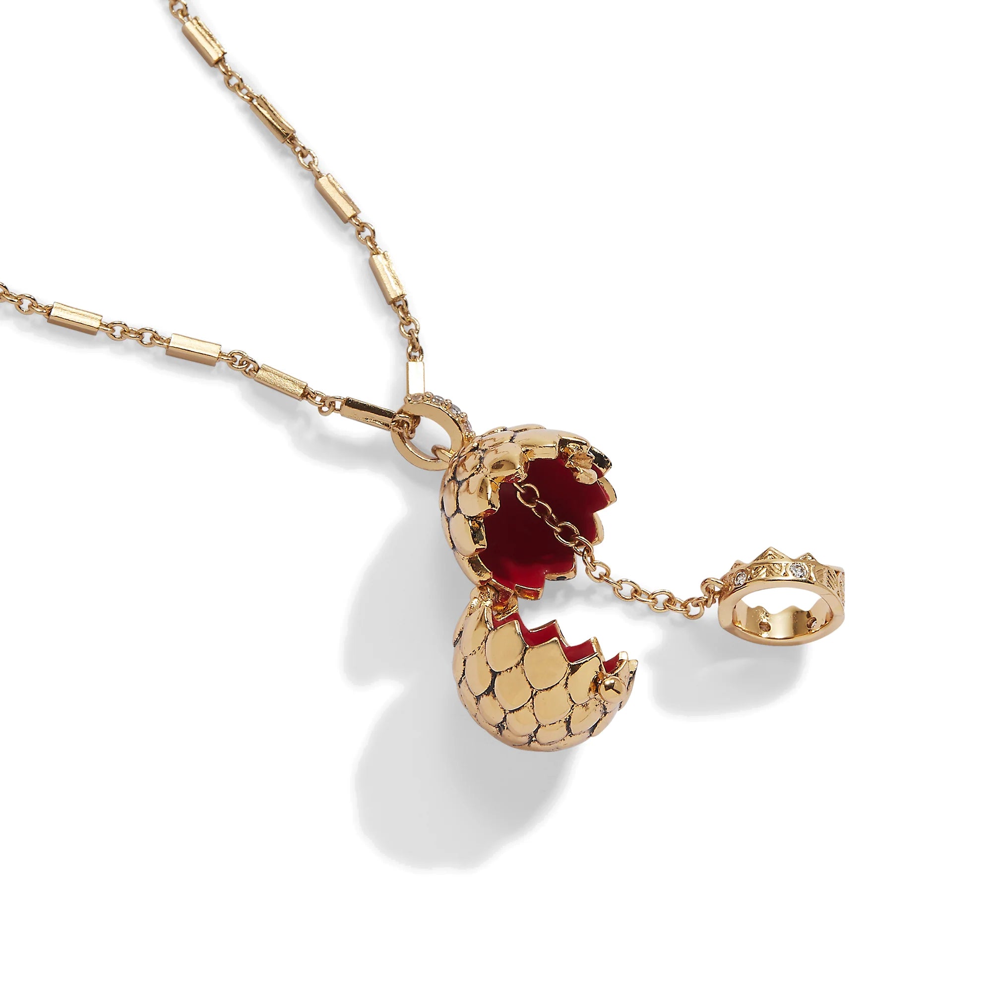 House of the Dragon Dragon Egg Locket - Alex + Ani