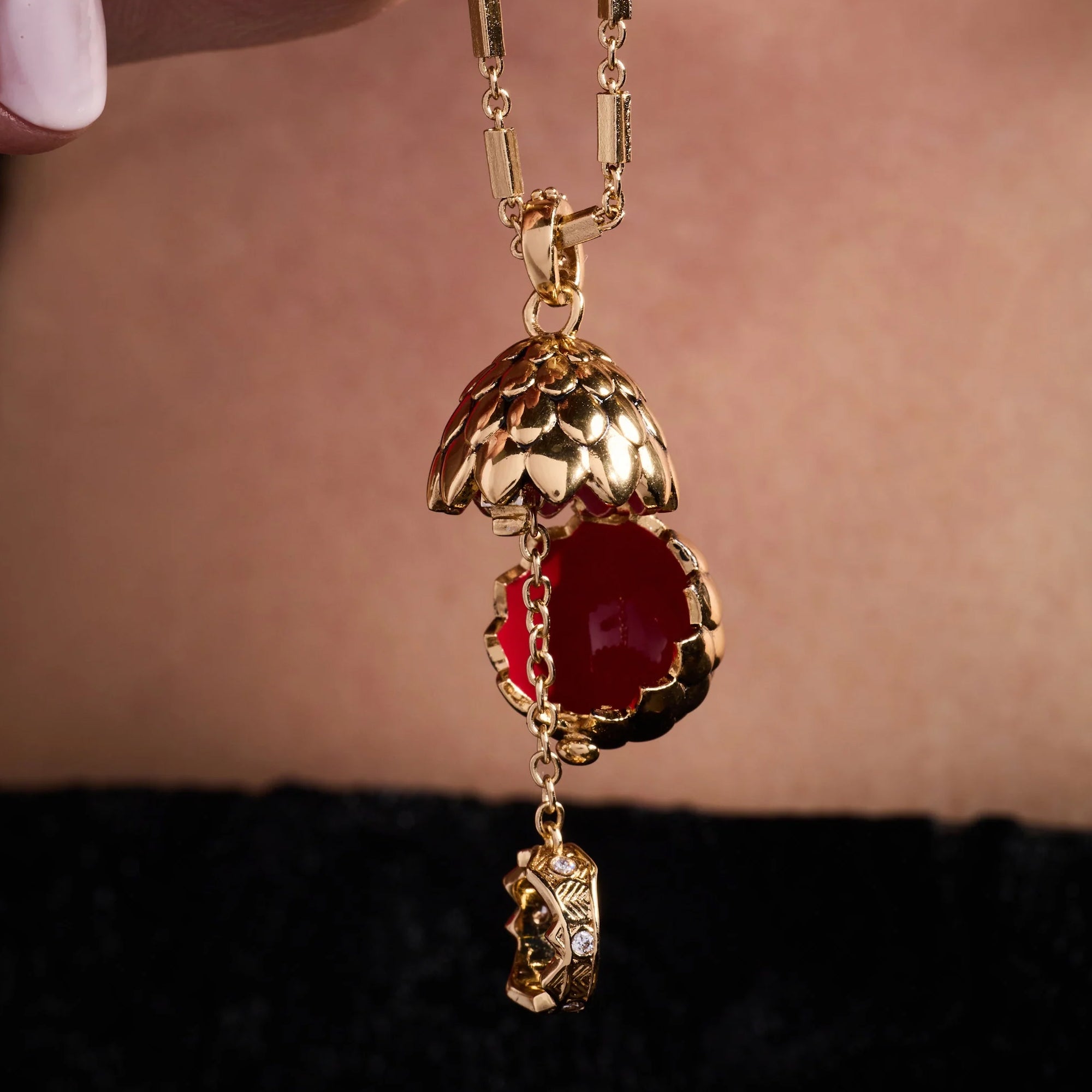 House of the Dragon Dragon Egg Locket - Alex + Ani