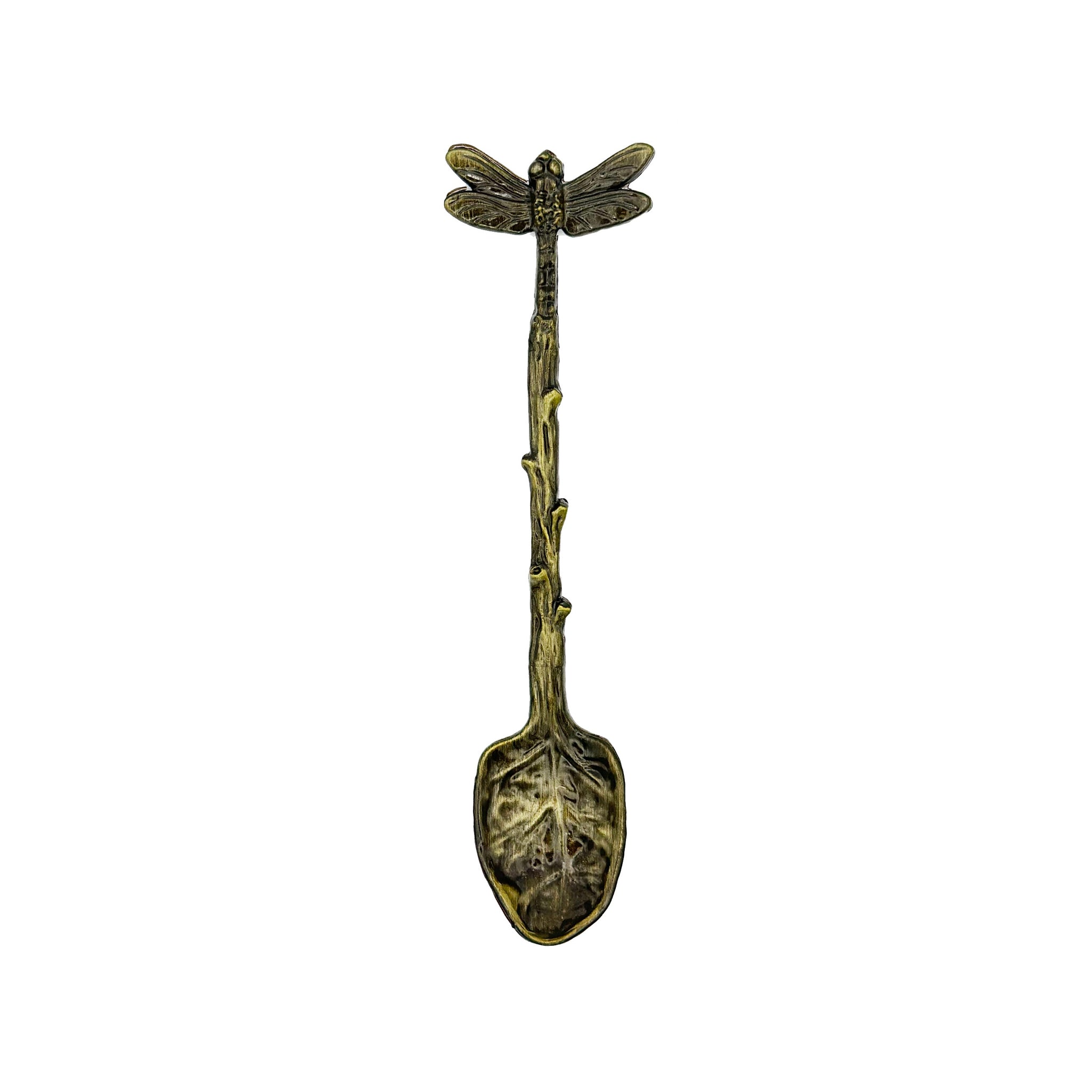 The Dragonfly Grove Spoon - Antique Bronze