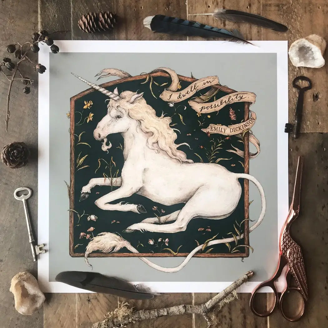 I Dwell in Possibility Print - Jessica Roux