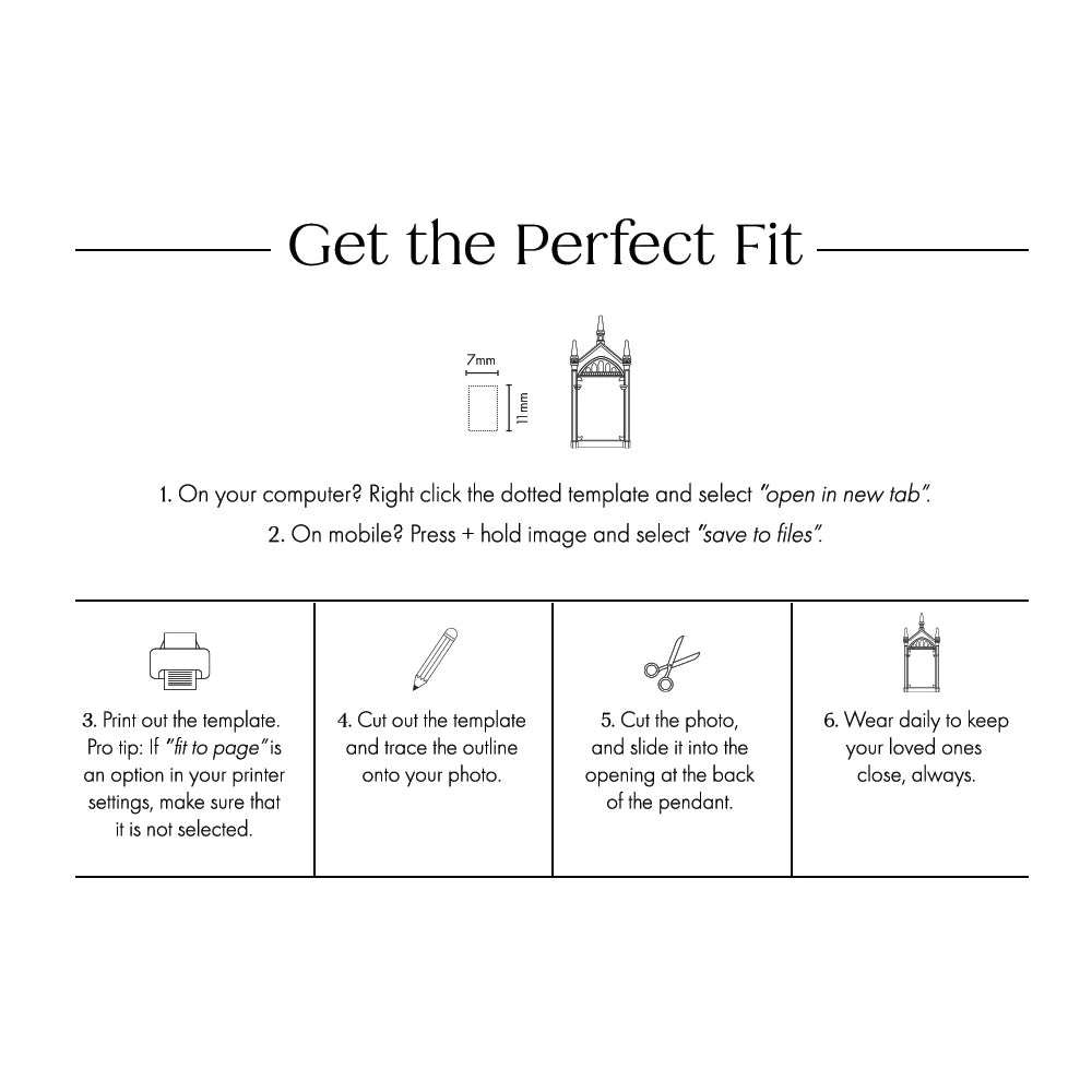 Mirror of Erised Two-Tone Necklace