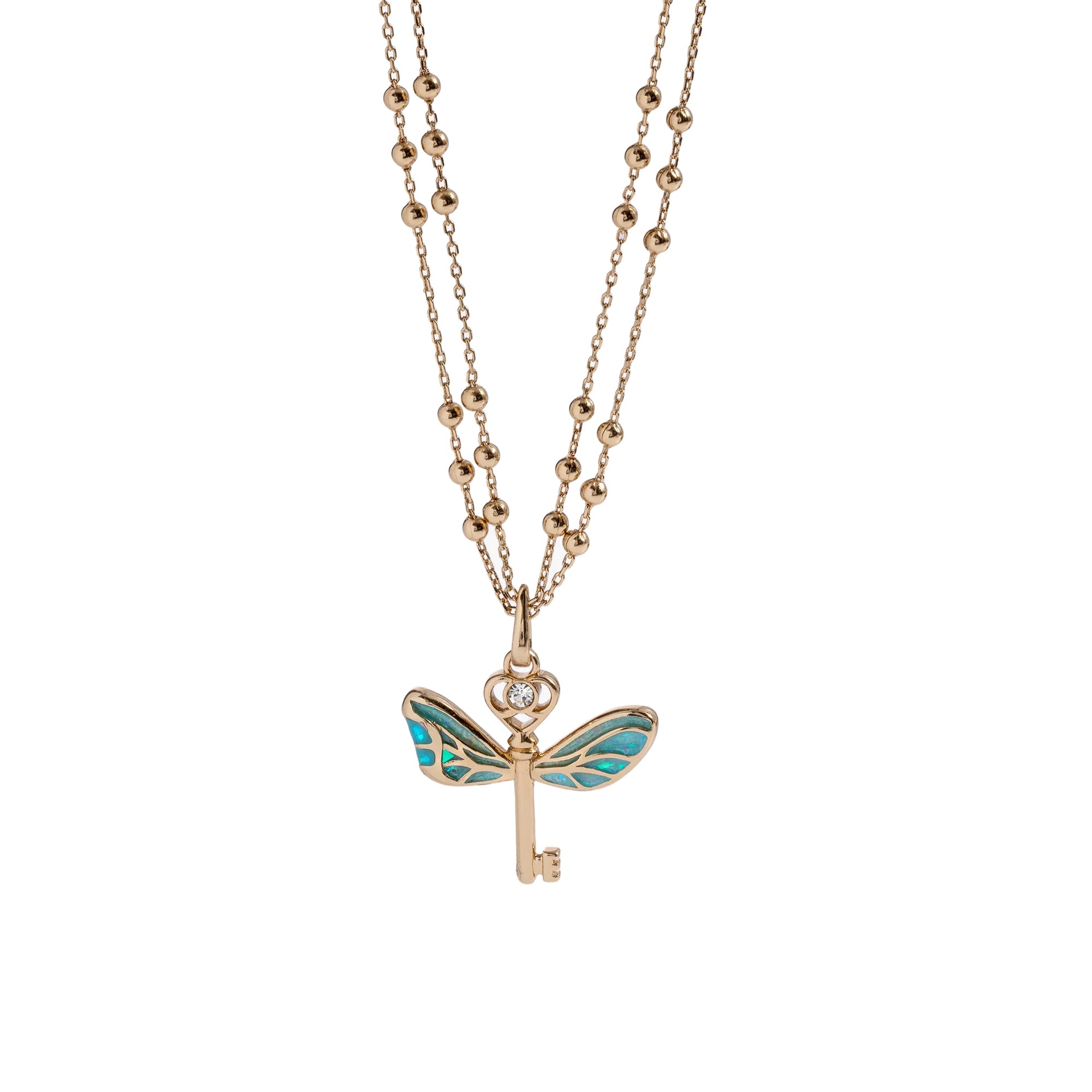 Flying Key Necklace