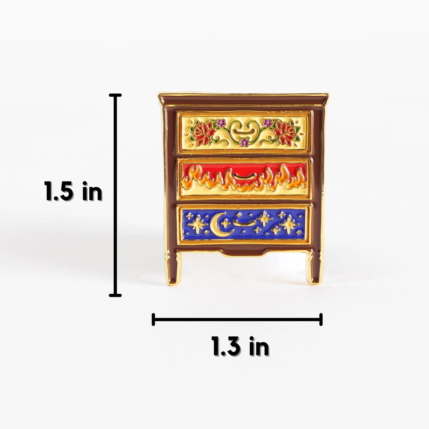 Feyre's Dresser Enamel Pin