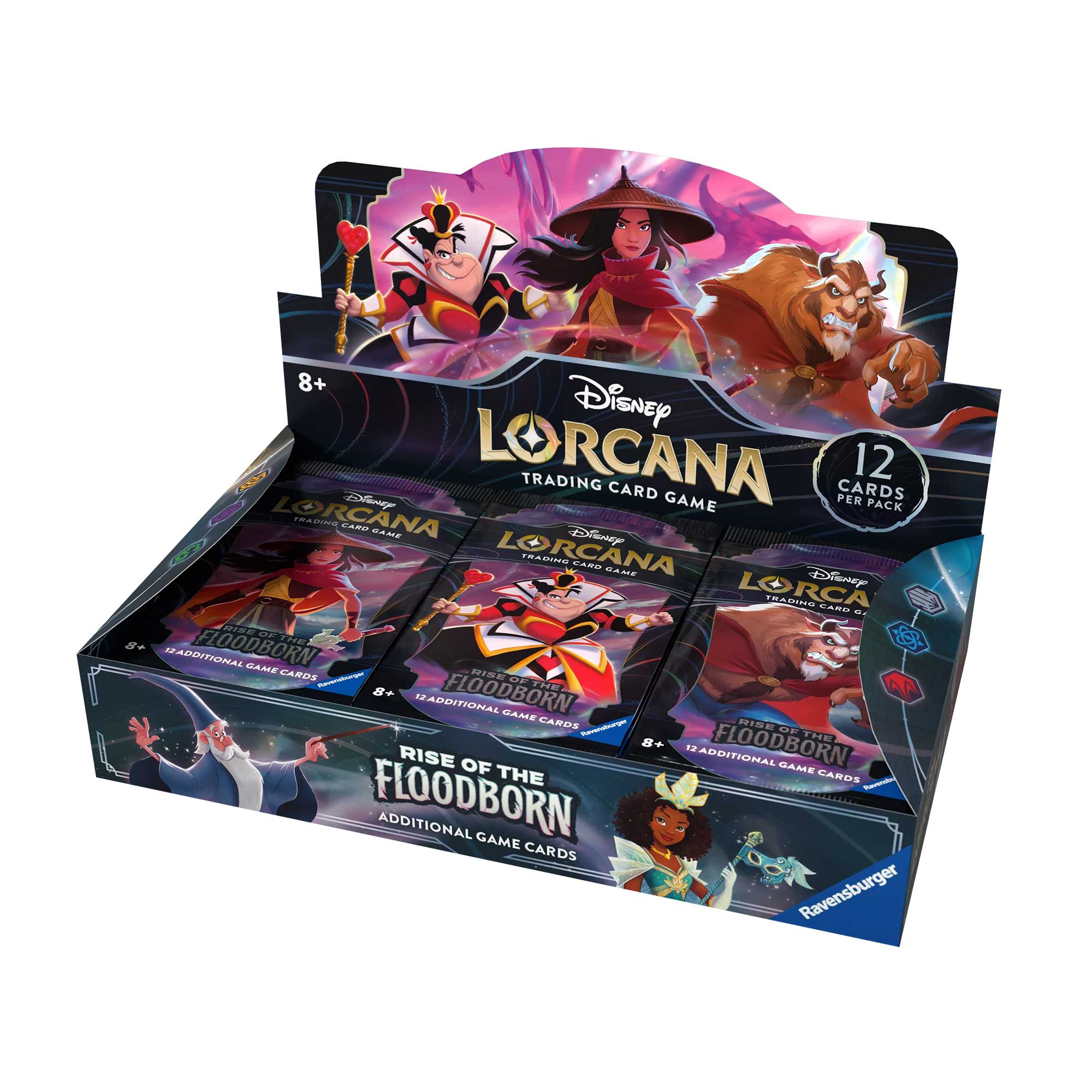 Disney Lorcana - Rise of the Floodborn Booster Box (Sealed Box of 24 Booster Packs)
