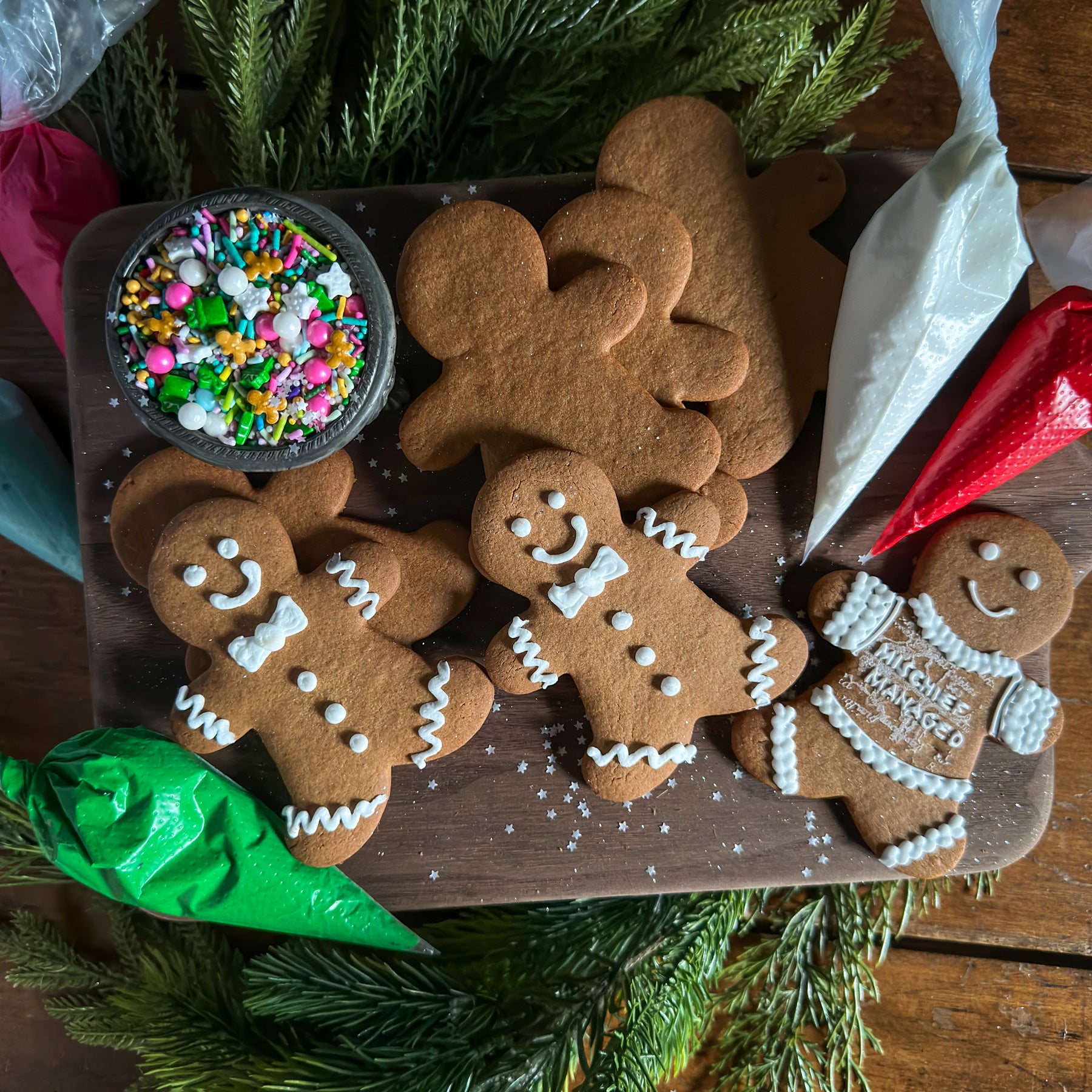 Festive Gingerbread Cookie Decorating with Sam Lapointe of  The Grand Order of Divine Sweets