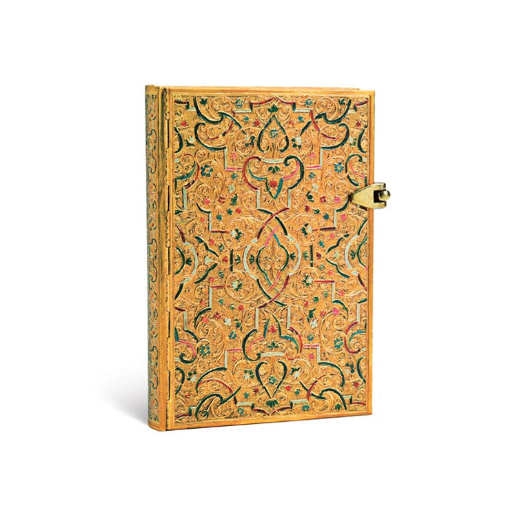 Gold Inlay Mini Journal