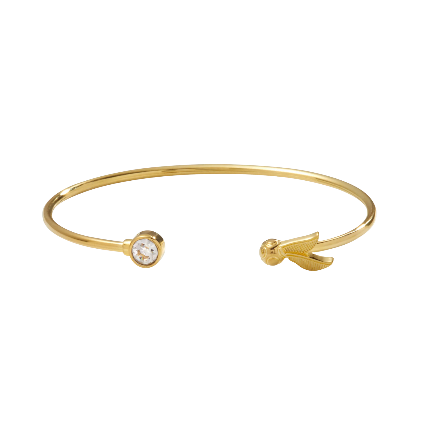 Golden Snitch & Crystal Flex Bracelet