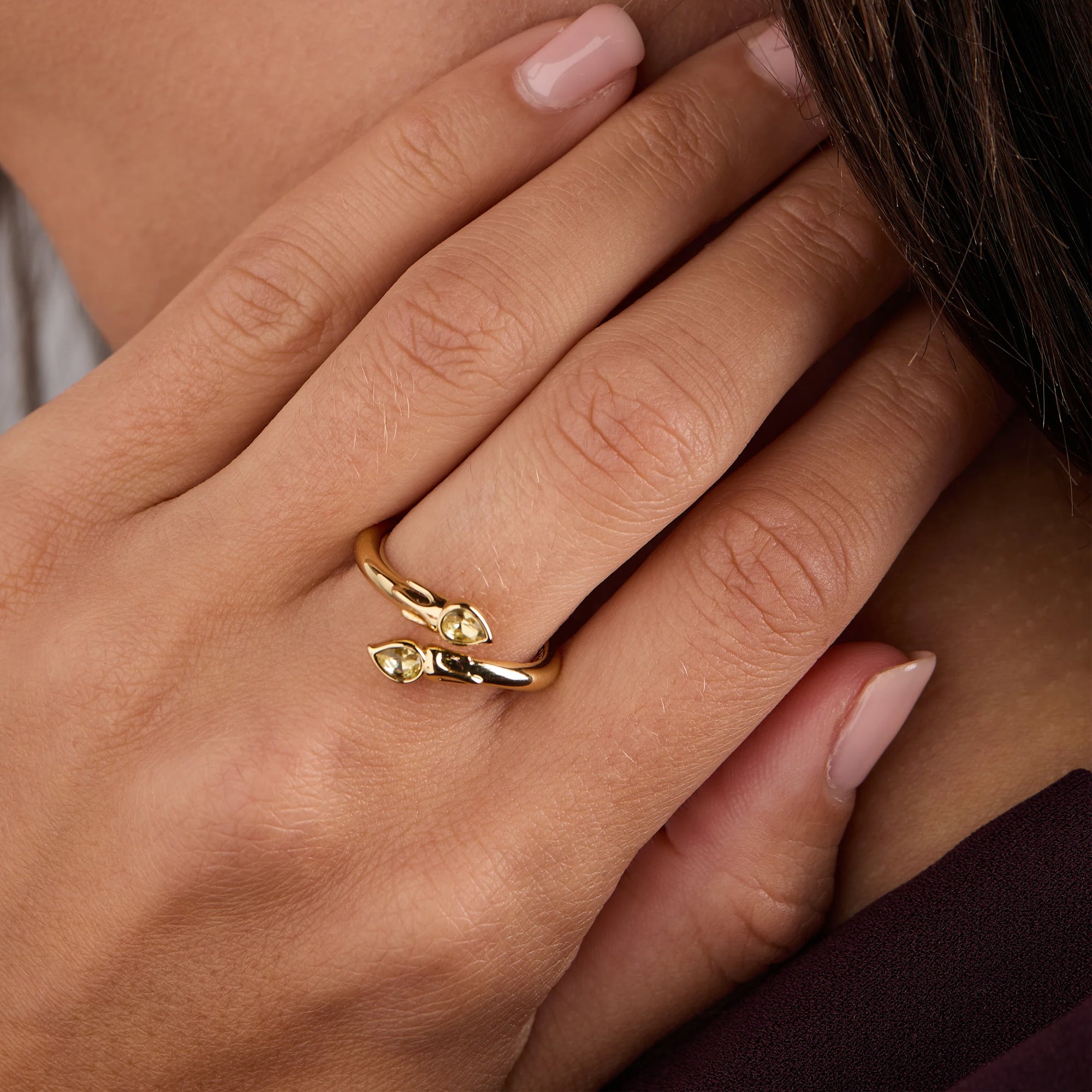 Hogwarts Great Hall Candle Wrap Ring