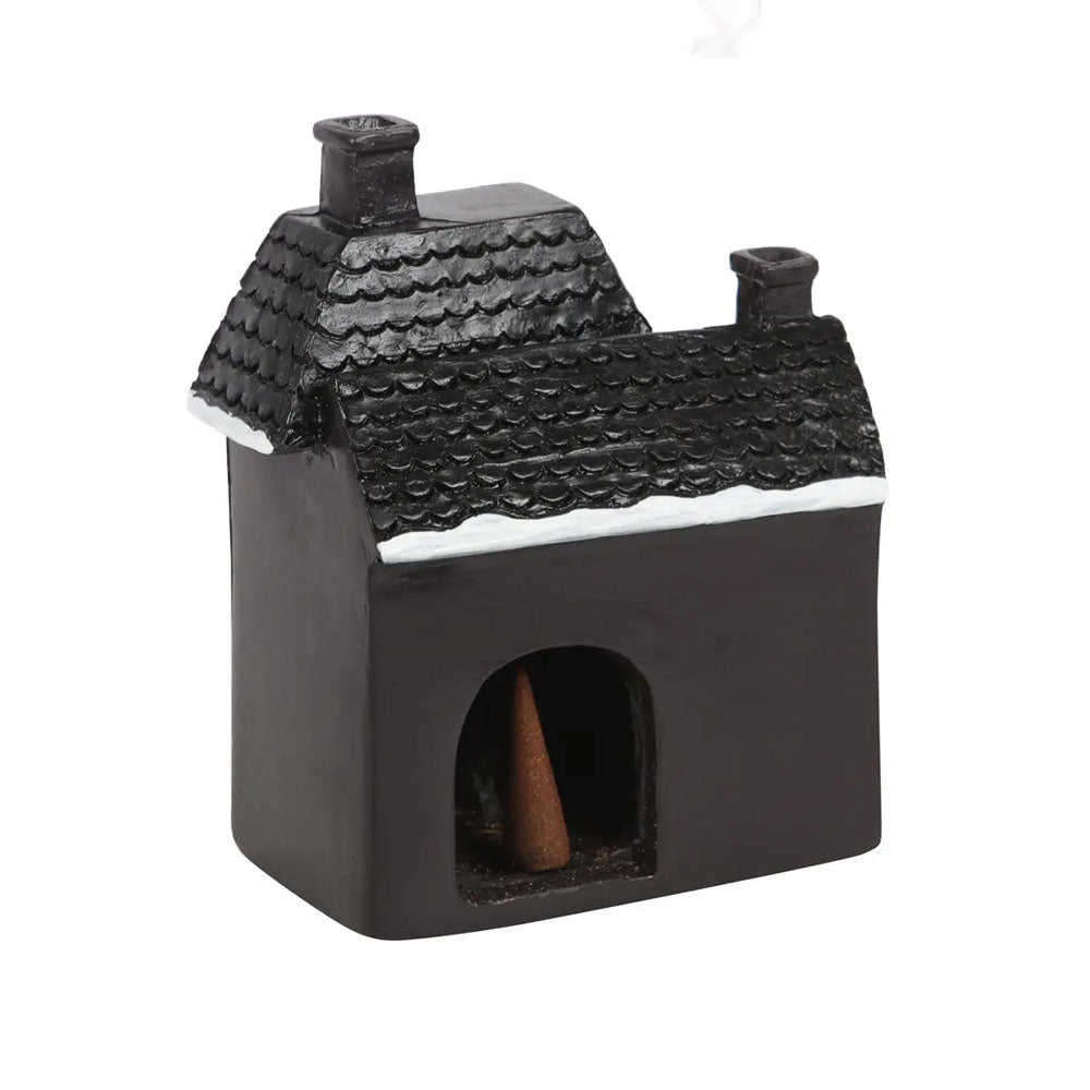 Haunted Holiday House Incense Cone Burner