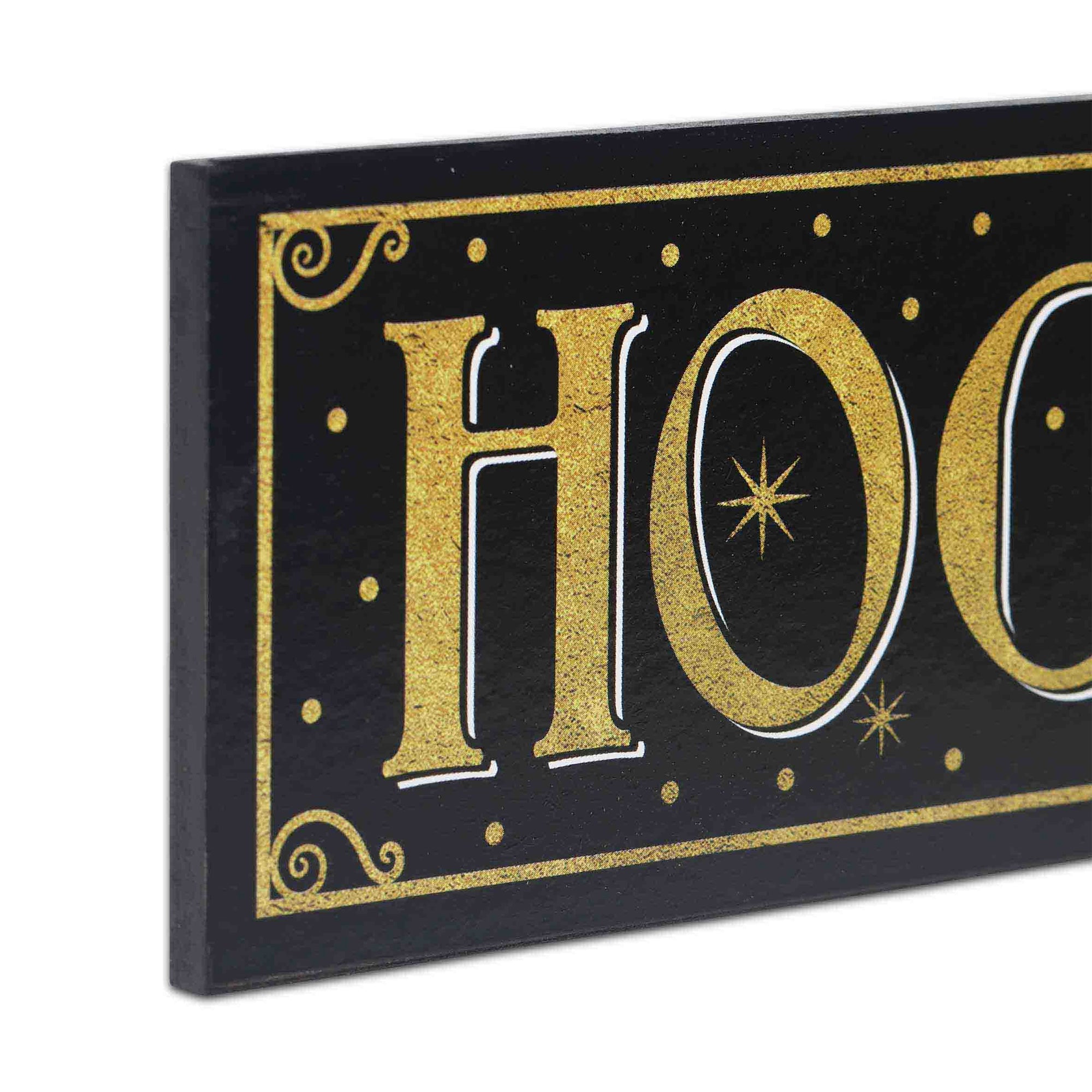 Hogwarts Arrow Wood Sign
