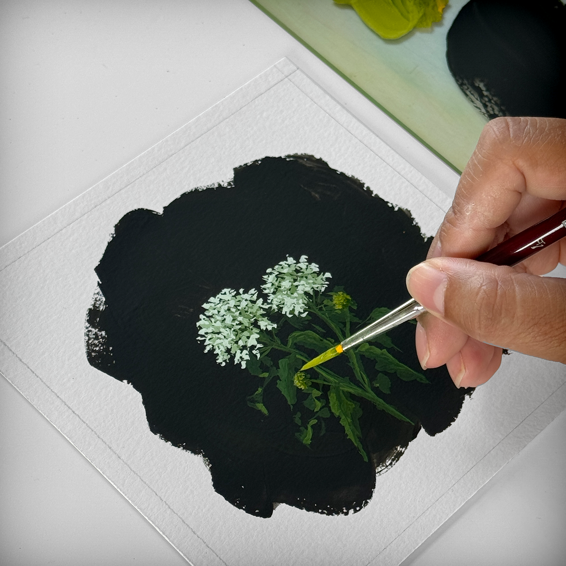 Victorian Poisonous Plant Study: Painting Giant Hogweed with Annie Parkes