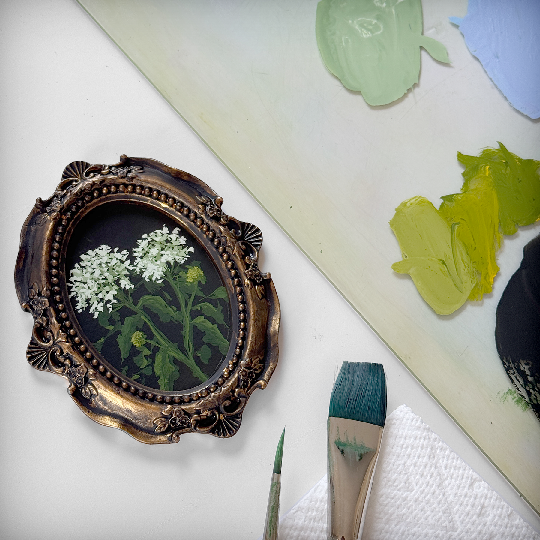 Victorian Poisonous Plant Study: Painting Giant Hogweed with Annie Parkes