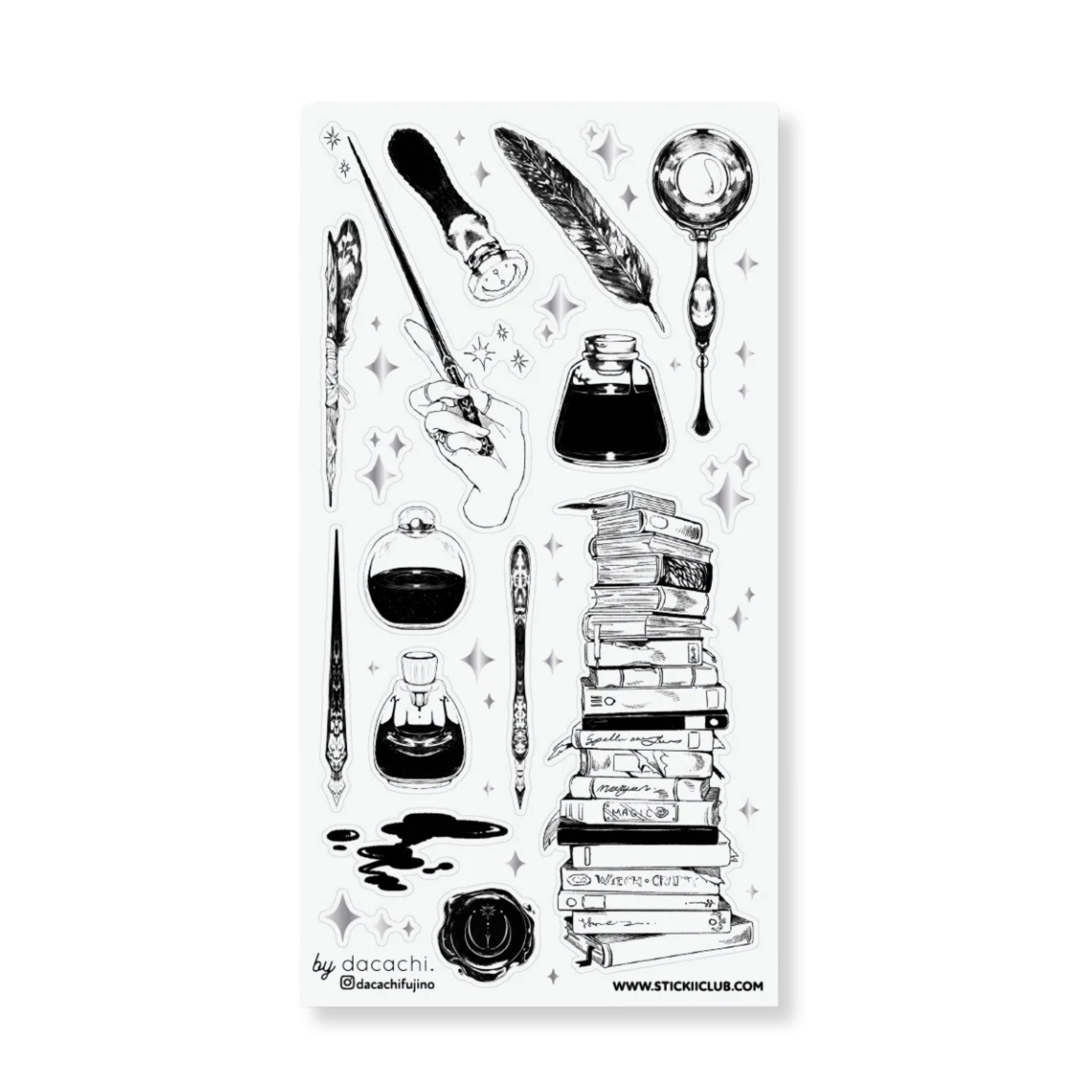 Ink & Incantations Sticker Sheet