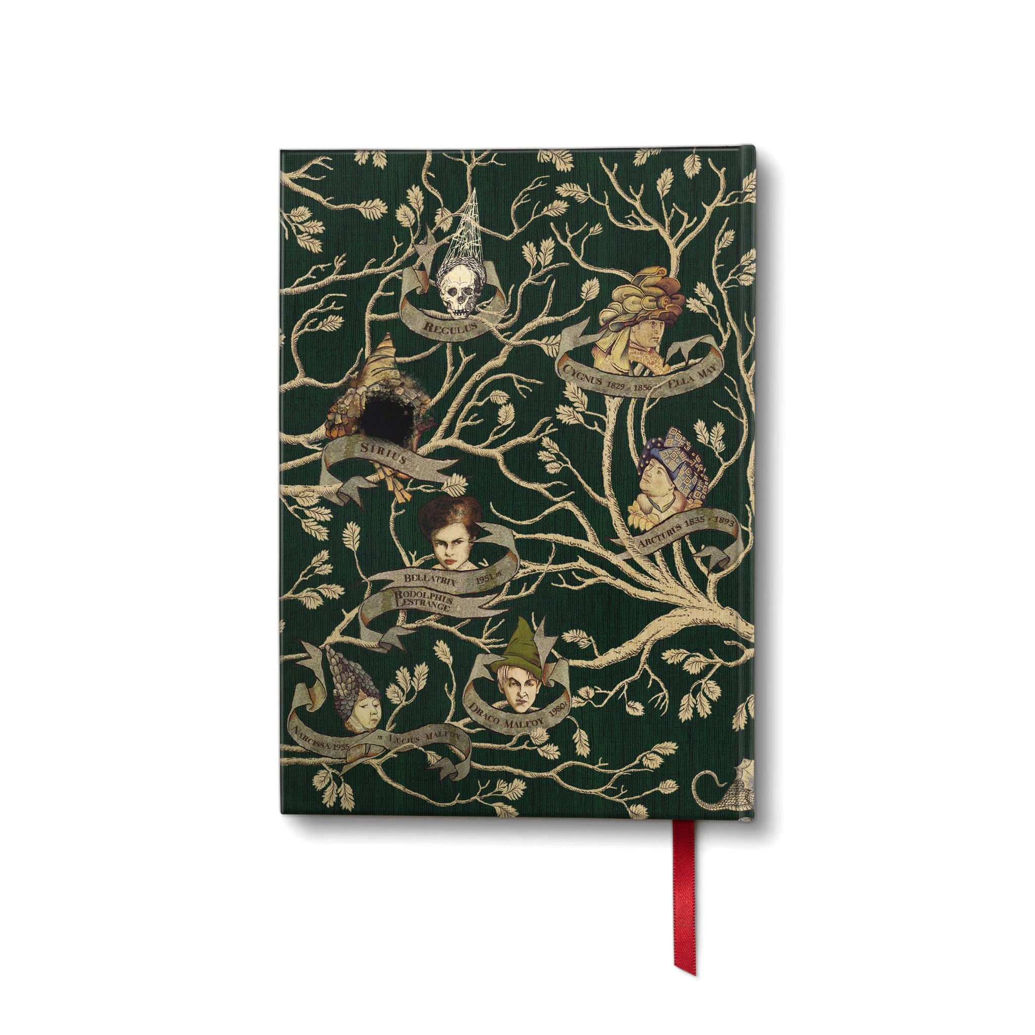 Black Family Tapestry Notebook