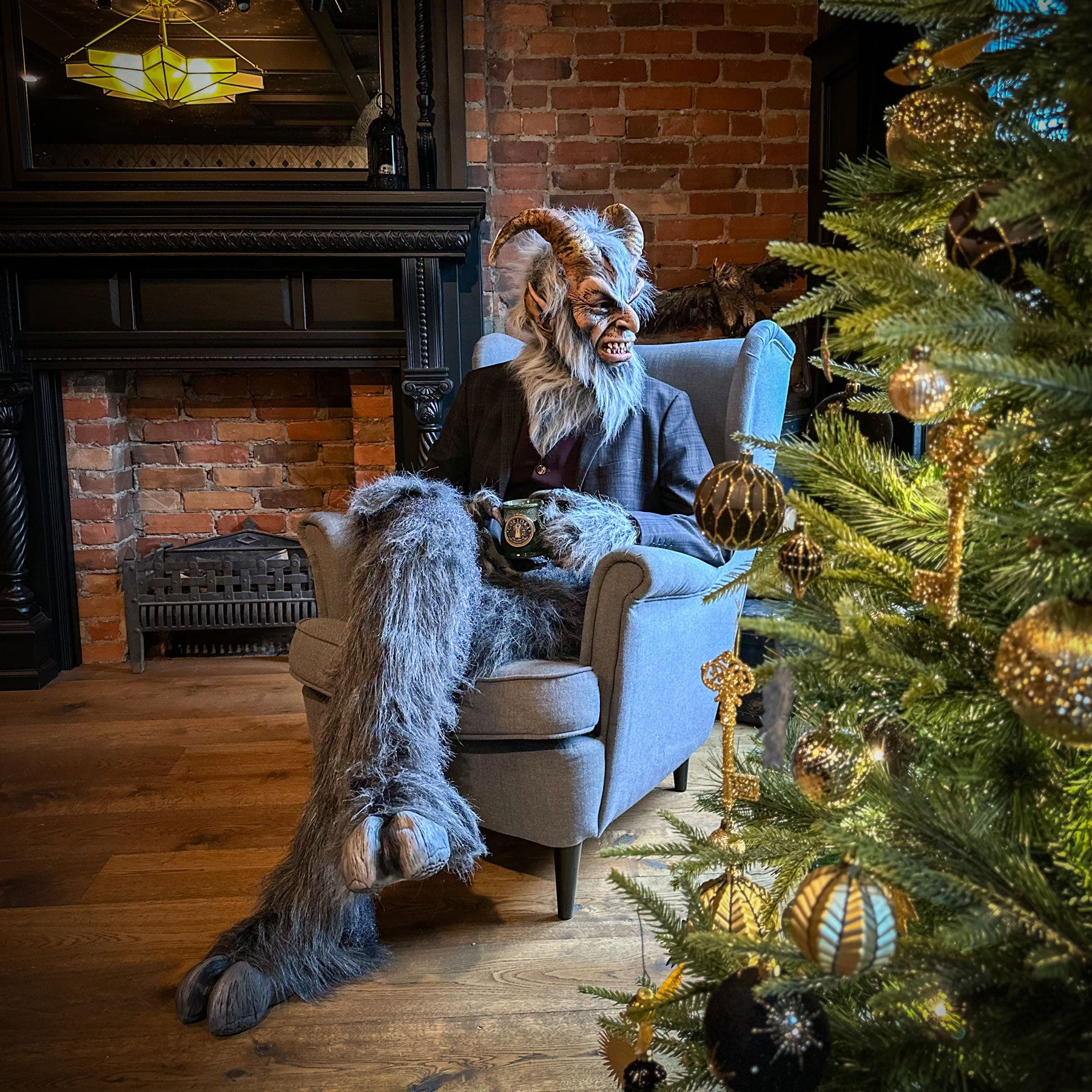 Holiday Photos with Krampus
