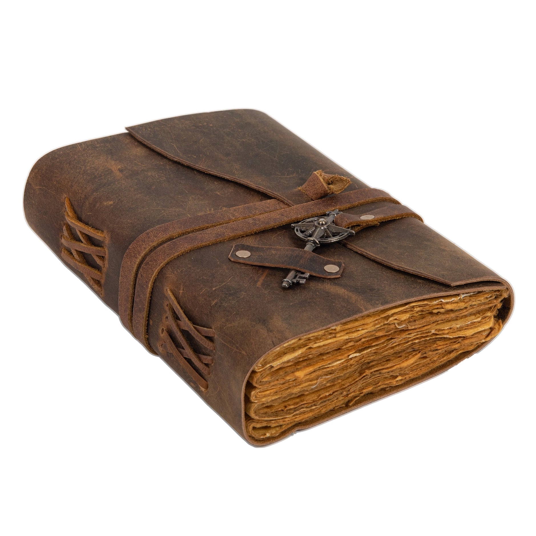 Timeless Traveller's Leather Bound Journal