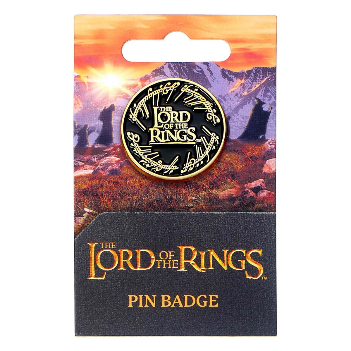 Lord of the Rings Logo Pin Badge