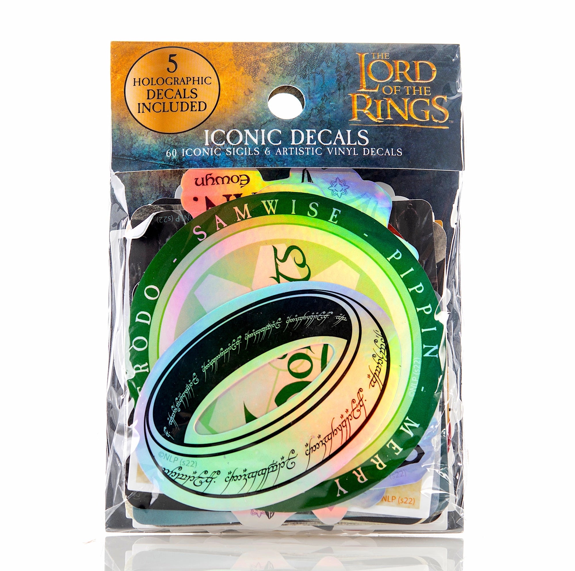 Lord of the Rings Vinyl Decals (60 pack)