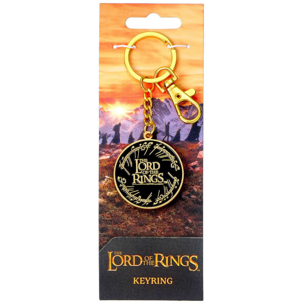 The Lord of The Rings Logo Keyring