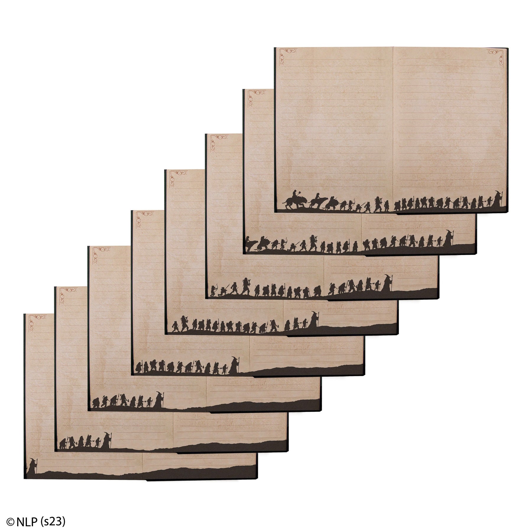 An Unexpected Journey Hardcover Notebook with Foldable Map