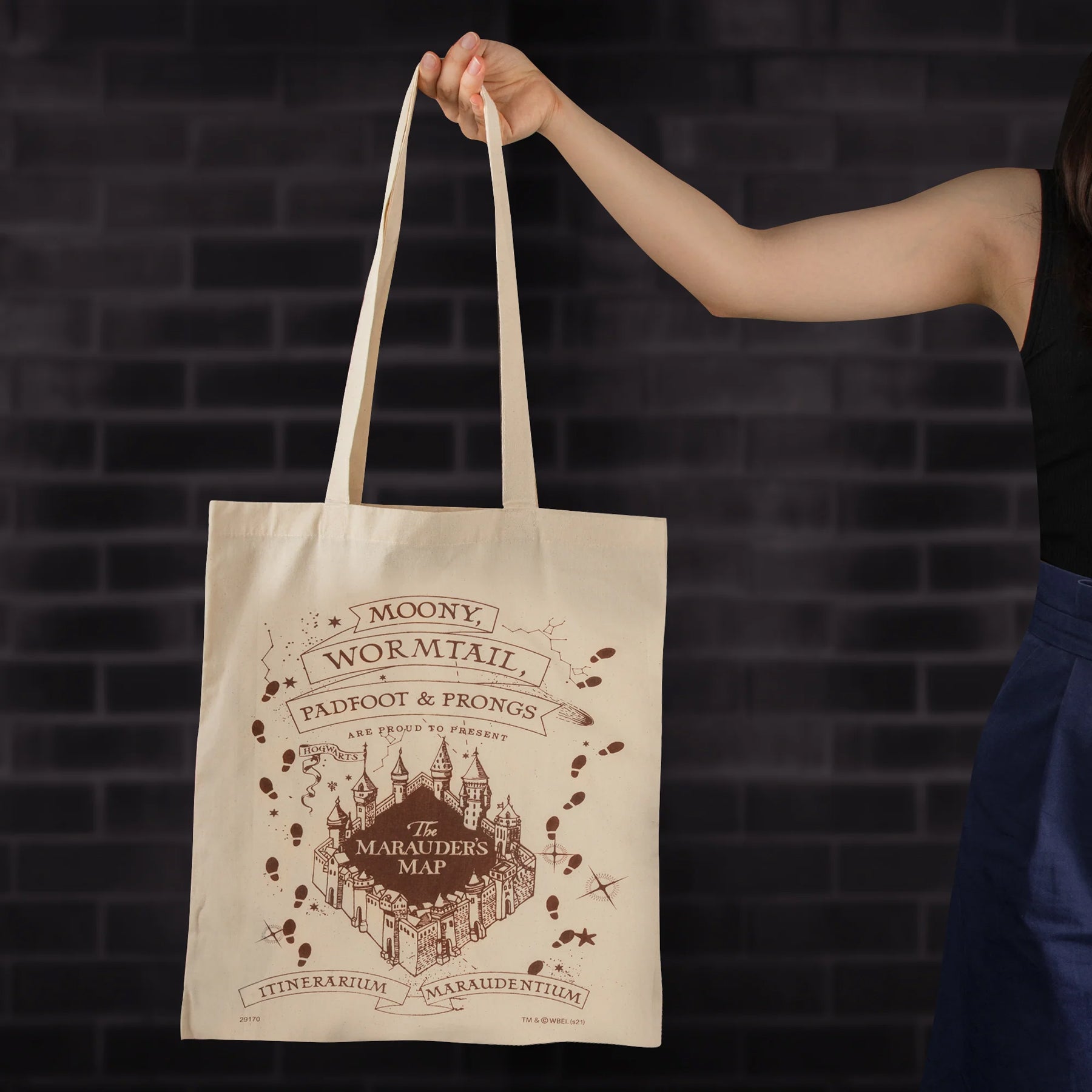 The Marauder's Map Cotton Tote Bag