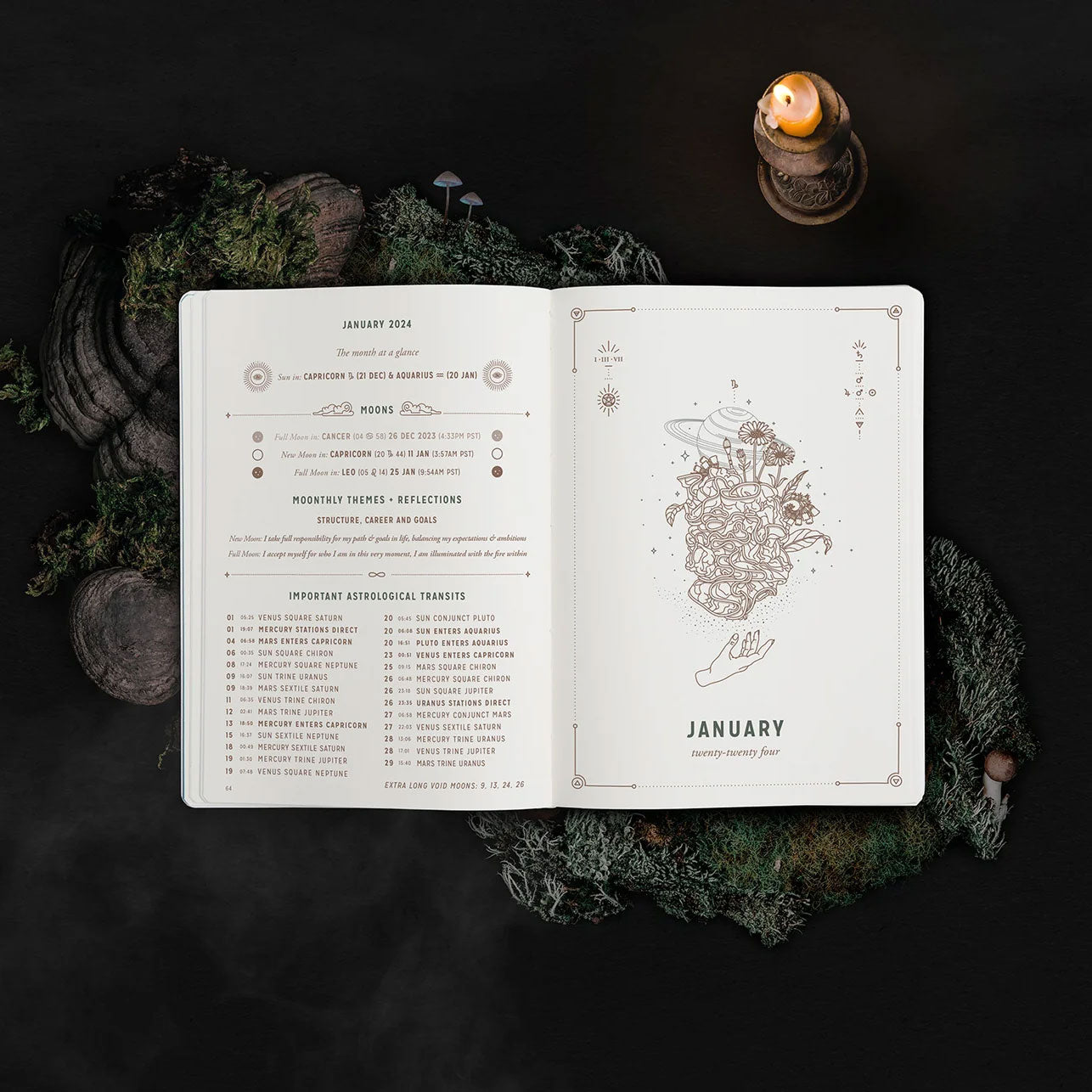 Magic of I 2024 Astrological Planner - Sage