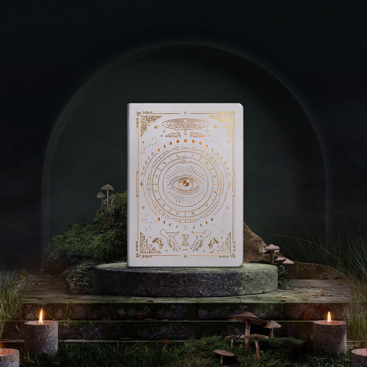 Magic of I 2024 Astrological Planner - White
