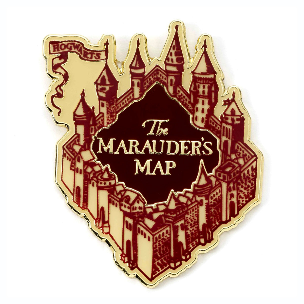 Marauders Map Ornament with Pin Badge