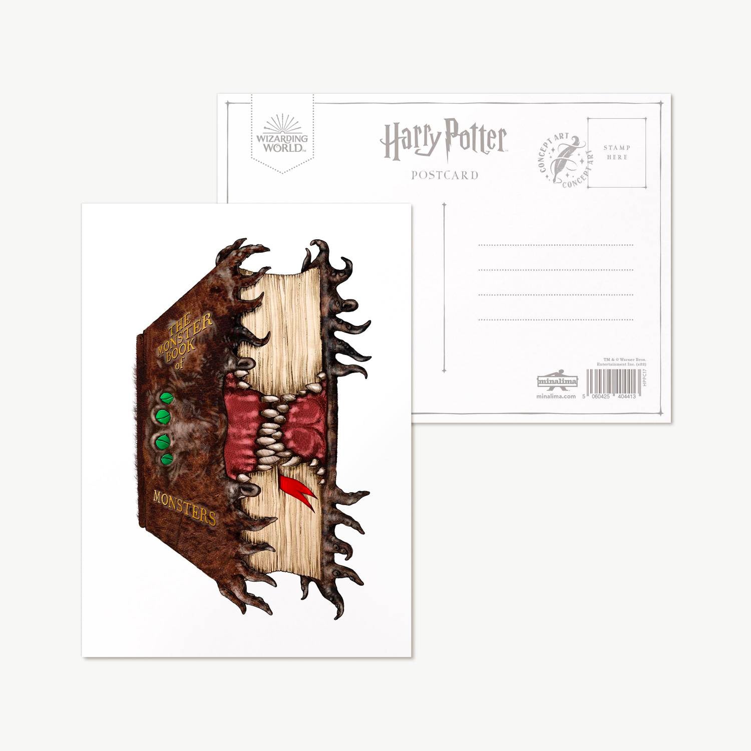 monster book of monsters book Monster Book of Monsters Postcard – Curiosa