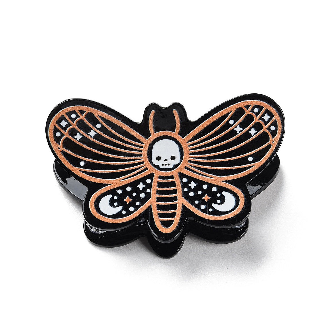 Death's Head Moth Claw Clip