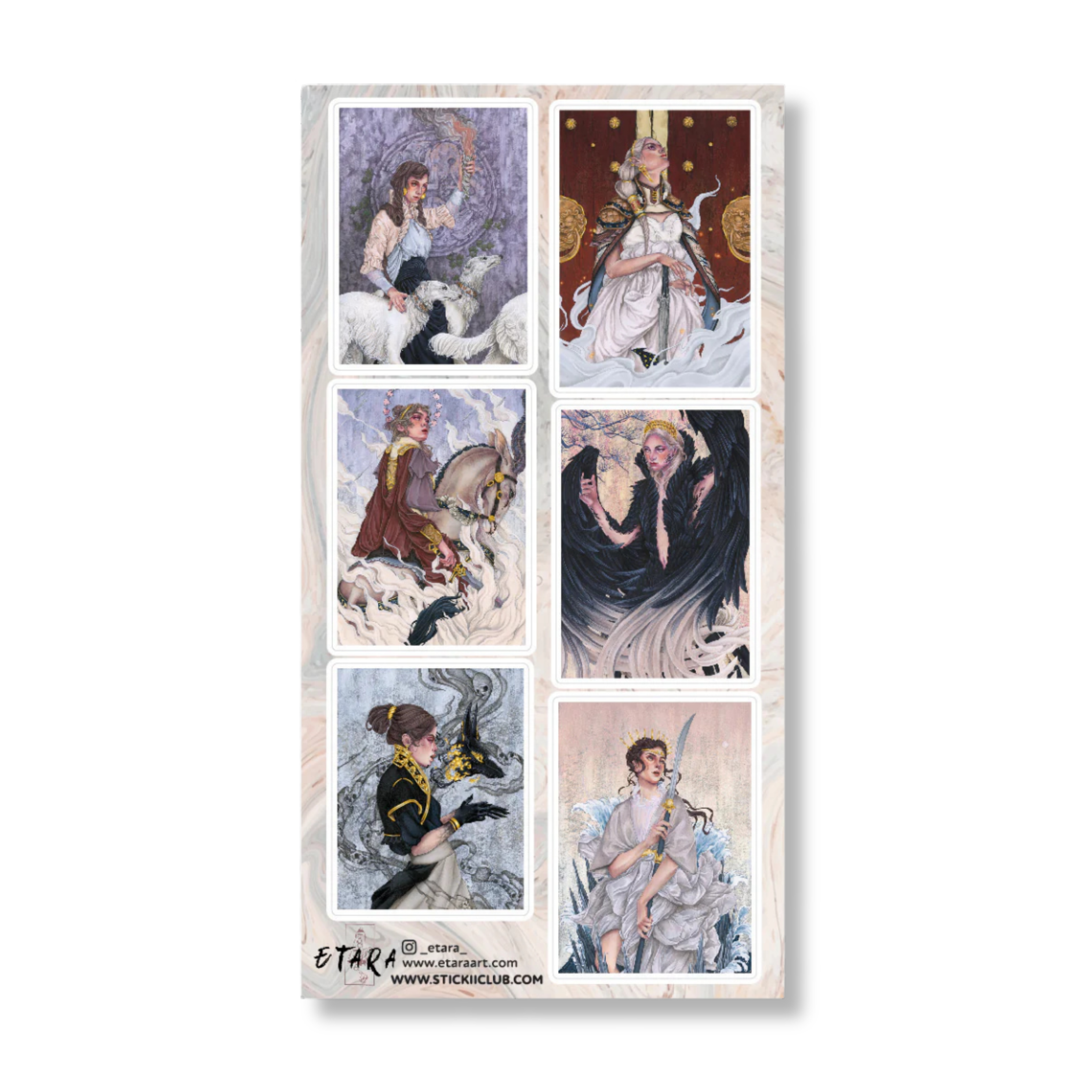 Mythical Women Sticker Sheet