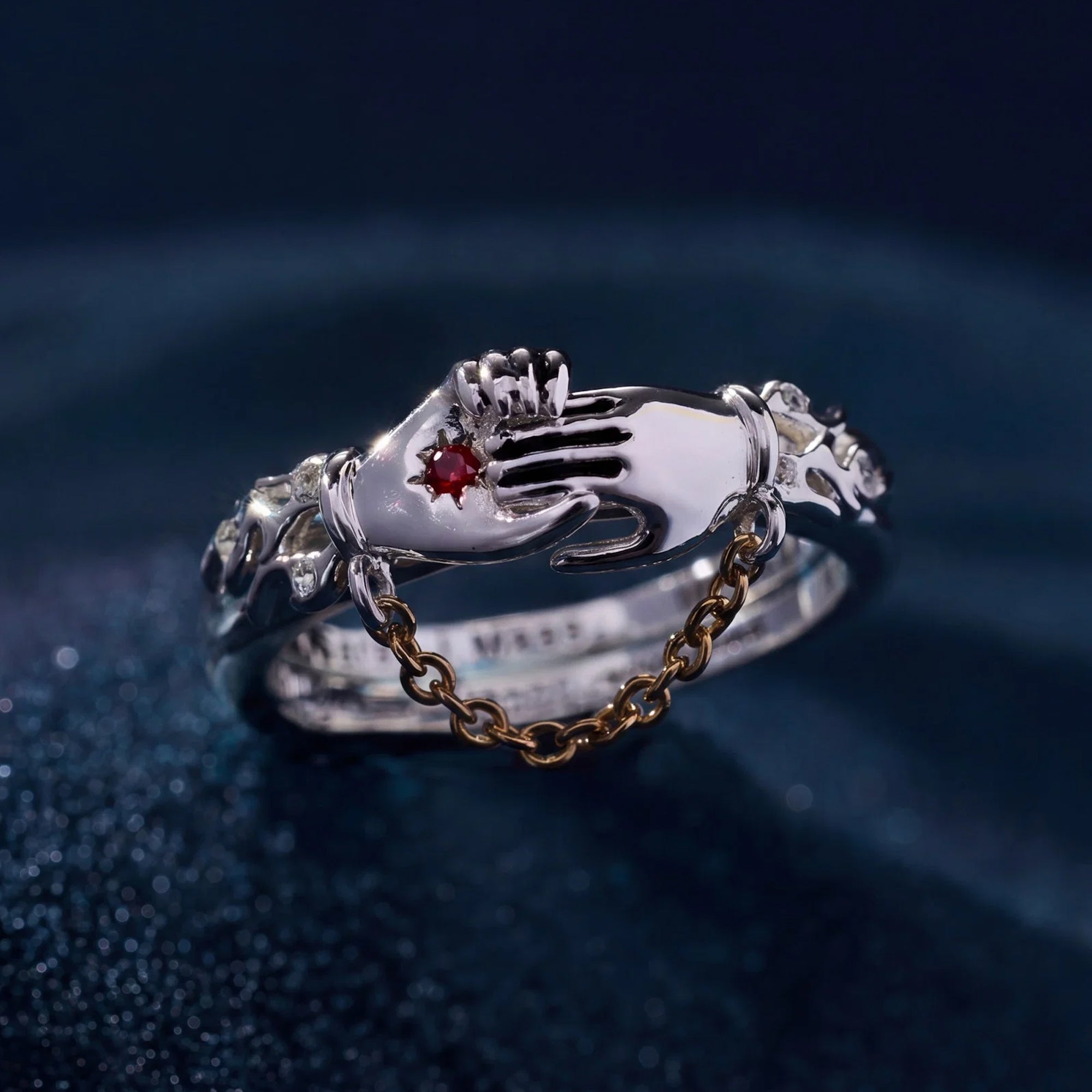 A Court of Thorns and Roses Nesta & Cassian Ring Set of 2 - Alex + Ani