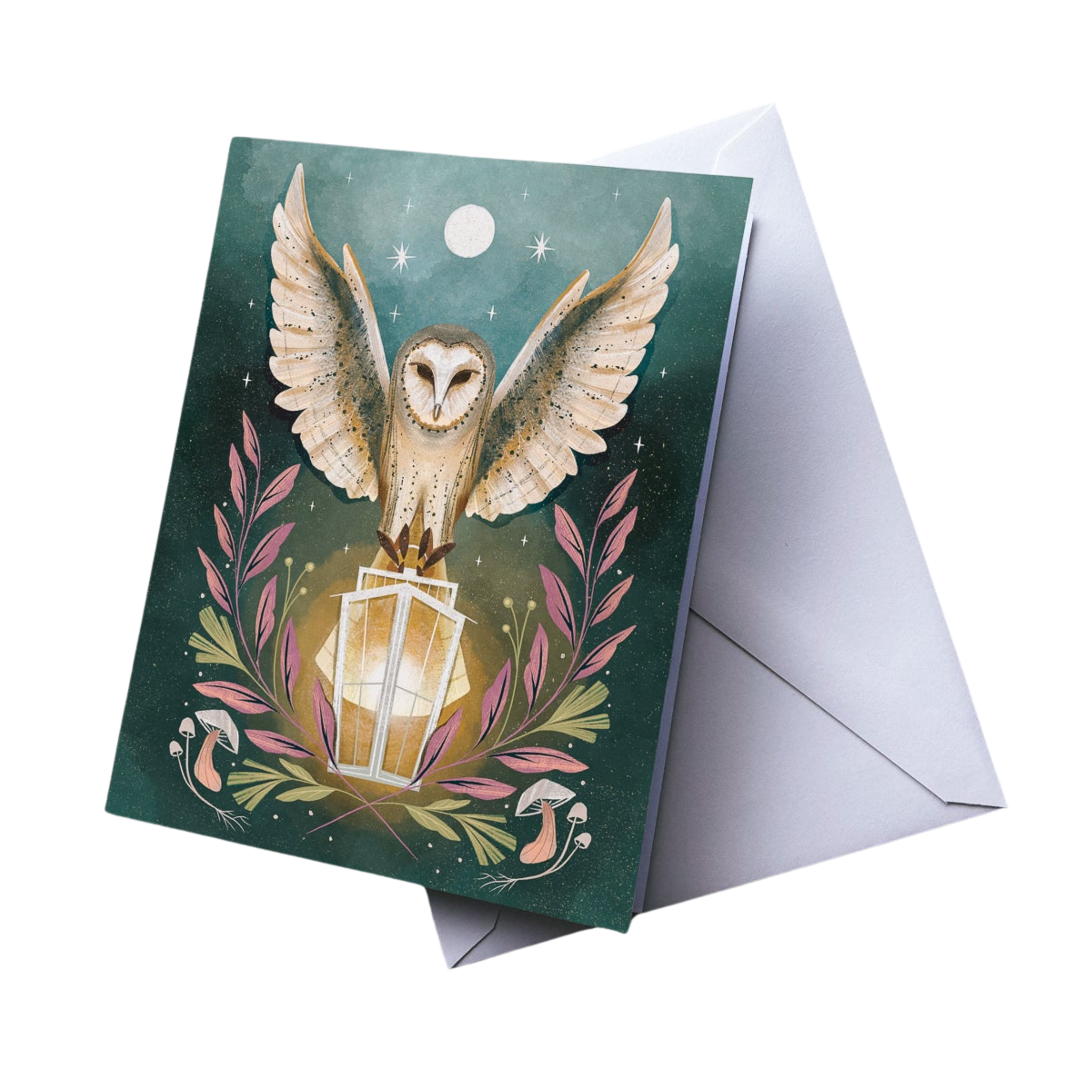 Night Seer Greeting Card
