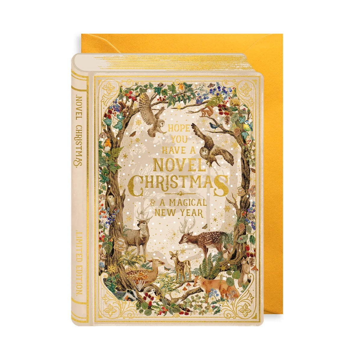 Novel Christmas Storybook Card