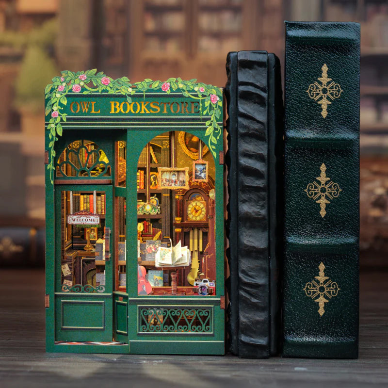 Owl Bookstore DIY Book Nook Kit