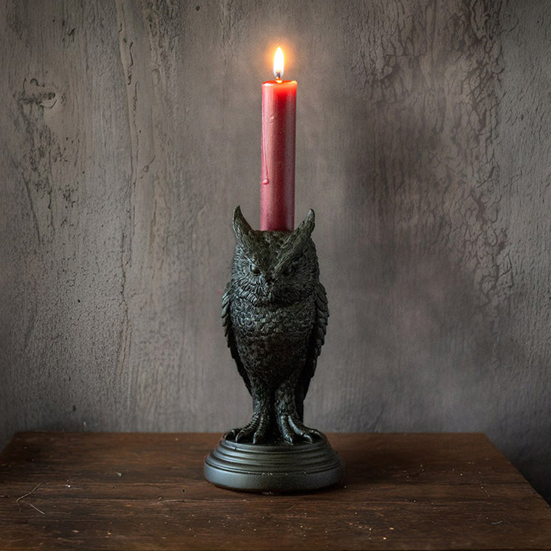 Owl of Astrontiel Candleholder