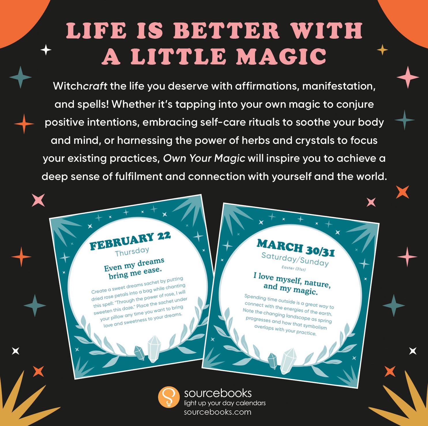 Own Your Magic - 2024 Affirmations Calendar