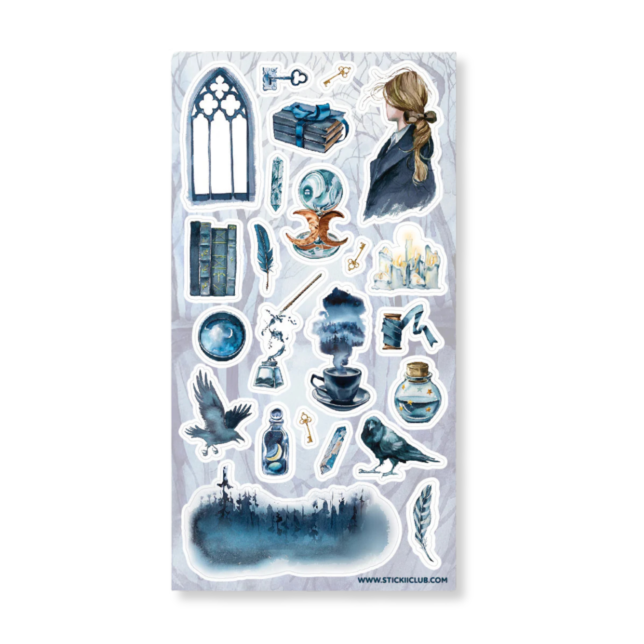 Secrets of the Castle Sticker Sheet