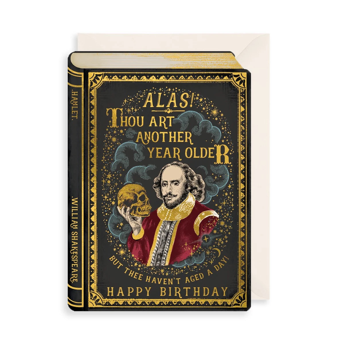 Another Year Older Shakespeare Birthday Card